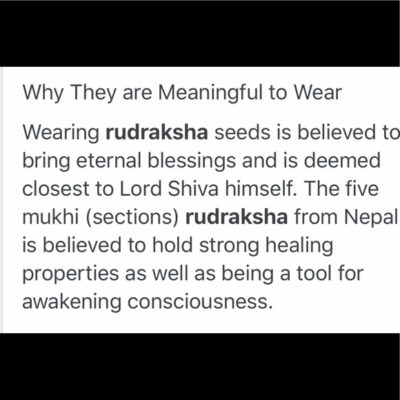 Large Rudraksha seeds spiritual - Picture 3 of 3